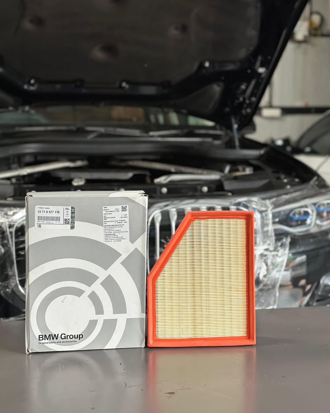 BMW X7 G07 just out of its warranty – came in for periodic service along with issues like a weak (2)